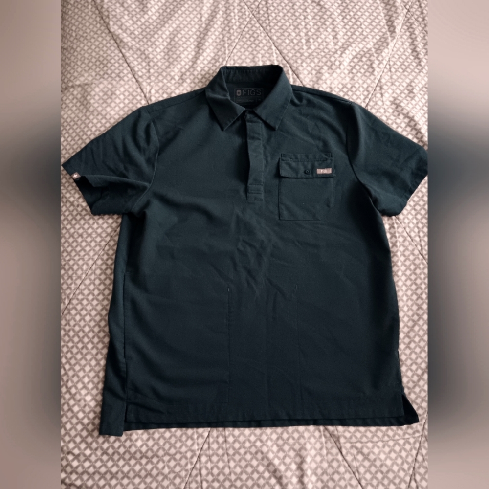 Figs Men Lima Caribbean Blue Size M